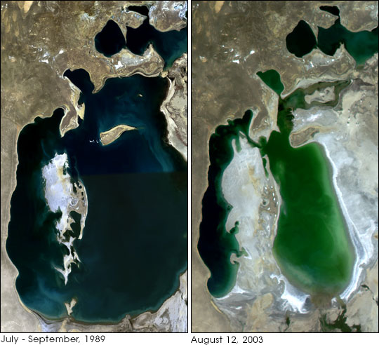Het tragische lot van het Aralmeer