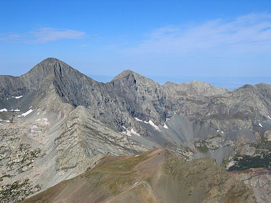 Biancatop in het Sangre de Cristogebergte