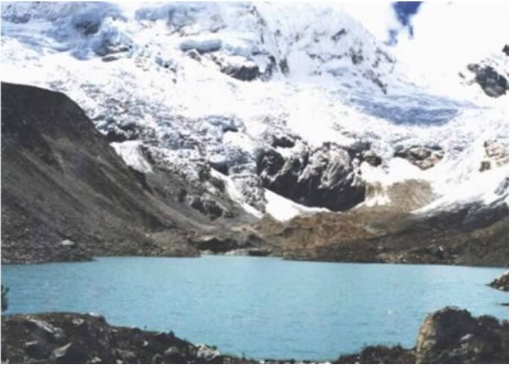 Gletsjer in Peru (Huaraz)