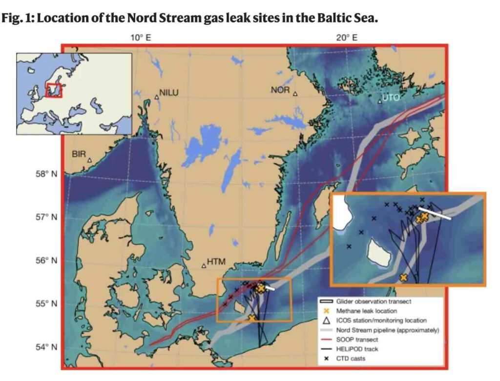 Nord Streambreuk september 2022