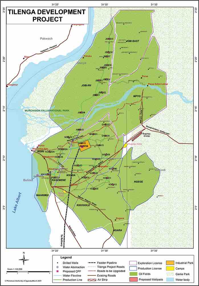 Tilengaproject Albertmeer Oeganda